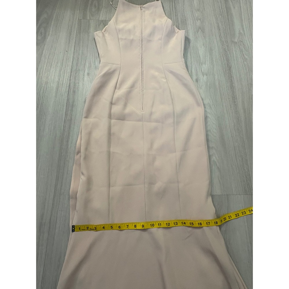 Keepsake The Label Maxi Dress Women Pink Halter Neck Tulip Wrap Size 6 NWT - Picture 14 of 16